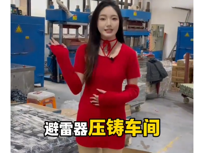 带你参观避雷器压铸车间