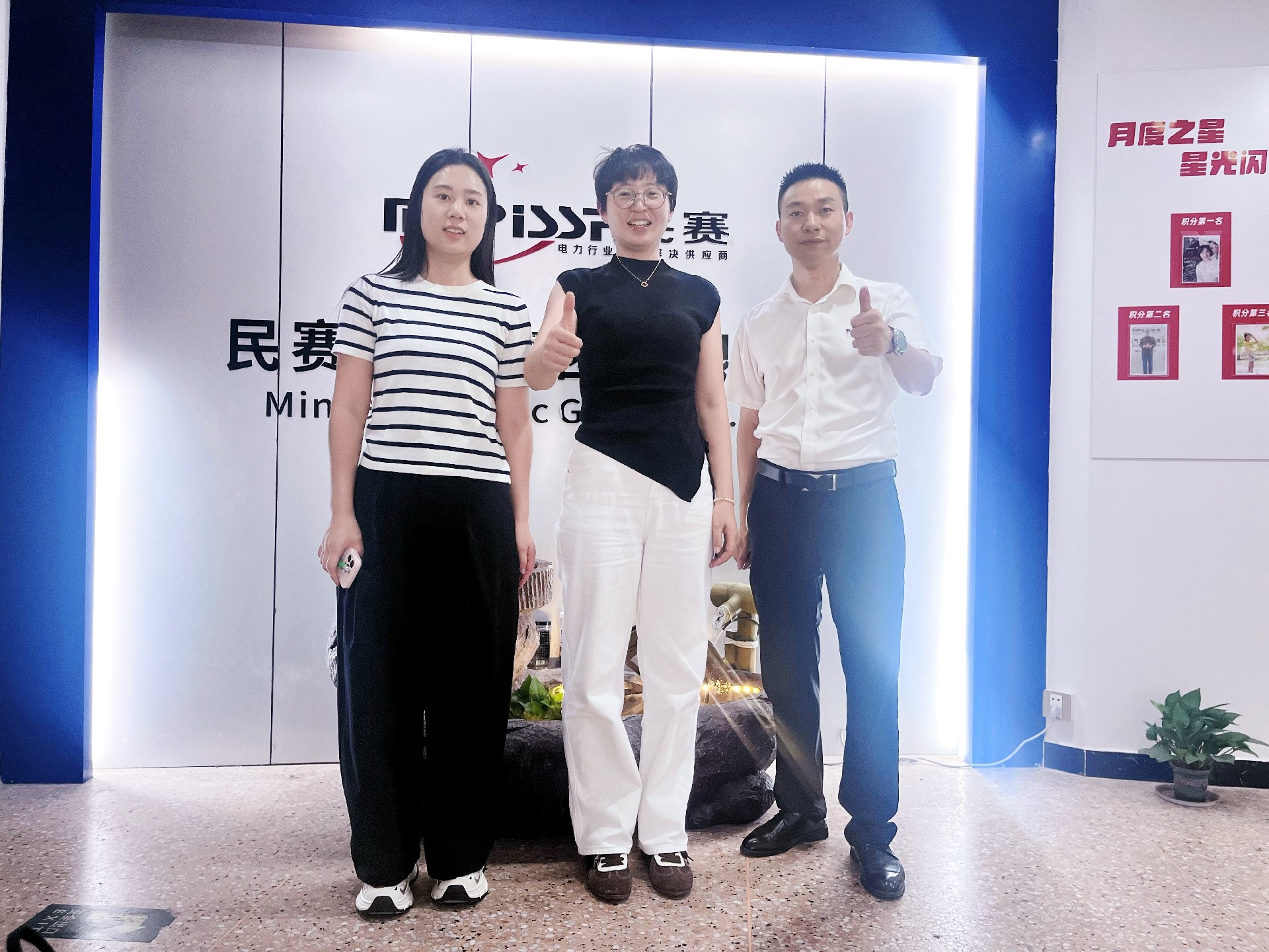 北京客户视察民赛 顺利订货